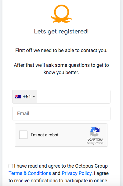 アンケートサイトに登録　オーストラリアのお小遣い稼ぎ