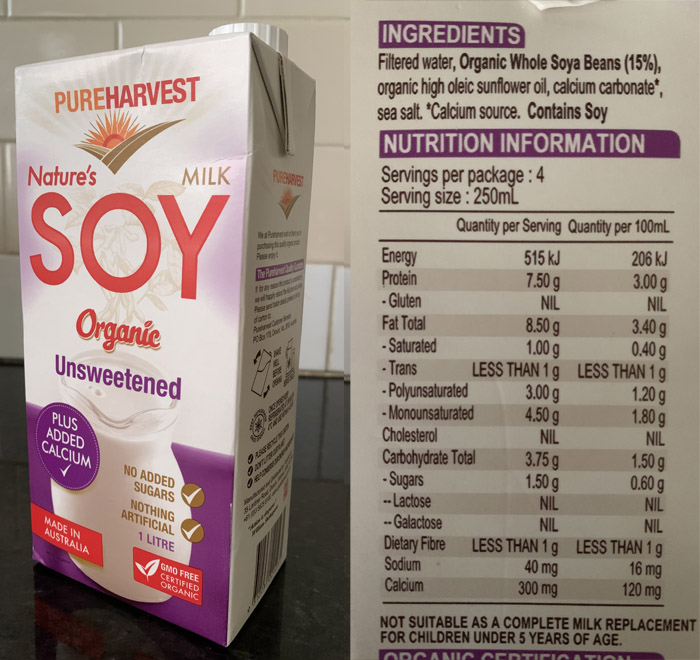 オーストラリアのビーガン：乳製品フリー植物性ミルクはどれを選べばいい？《バリスタ必見》　ソイミルク